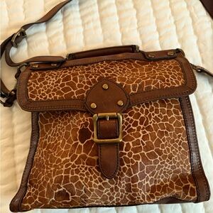 Vintage Fossil Messenger bag